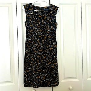 Gorgeous French Connection Fitted Print Dress (sz 4)
